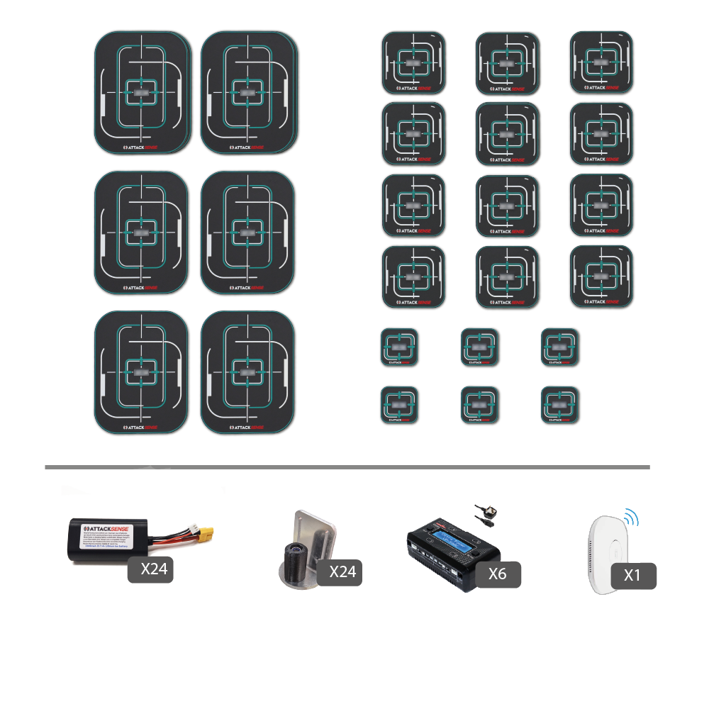 Attacksense Target Airsoft 3 Lane / Ultimate Course of Fire Starter Pack – AttackSense ...